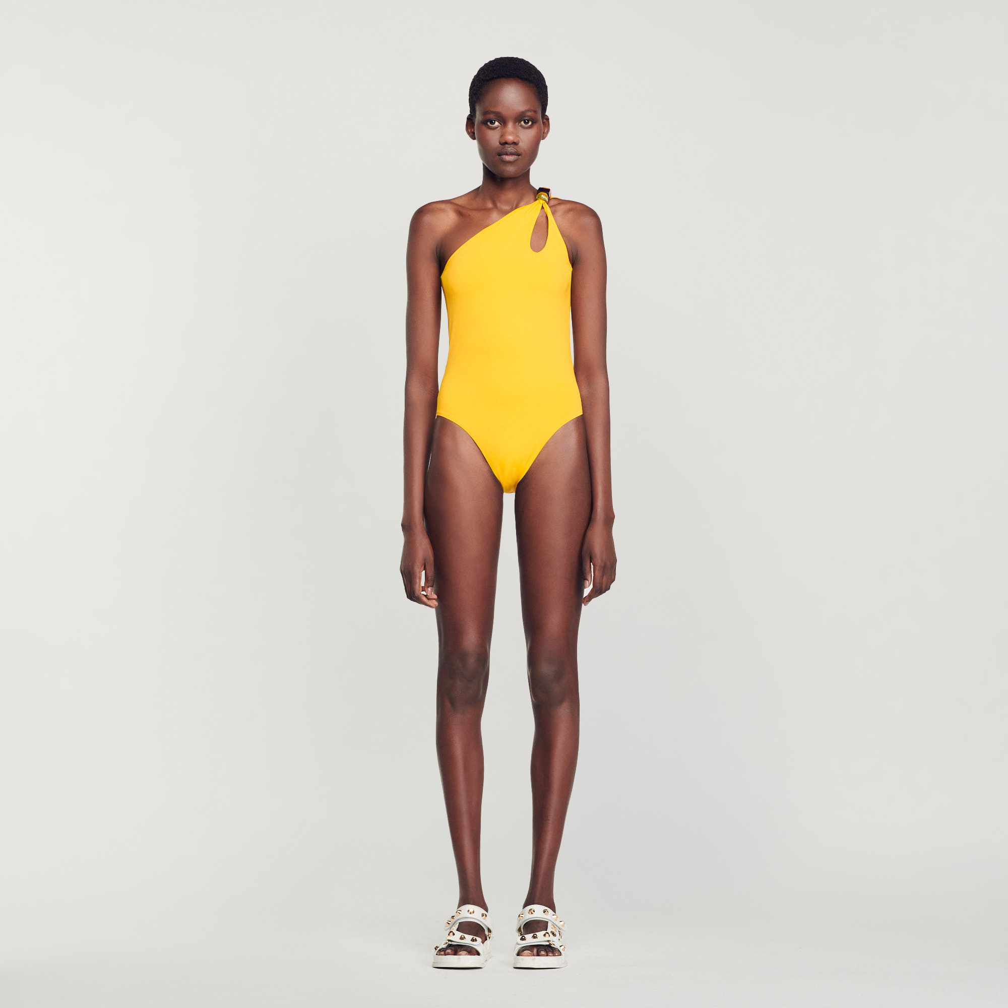 Maillot de bain 1 piéce asymetrique
