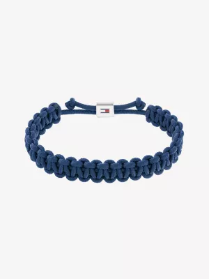 Pulseira Azul com Nós