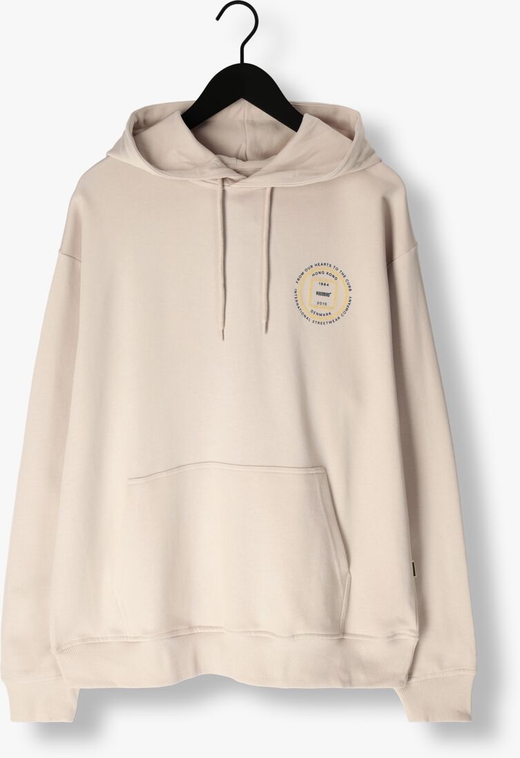 WOODBIRD zand woodbird sweater wbpacs circle hoodie