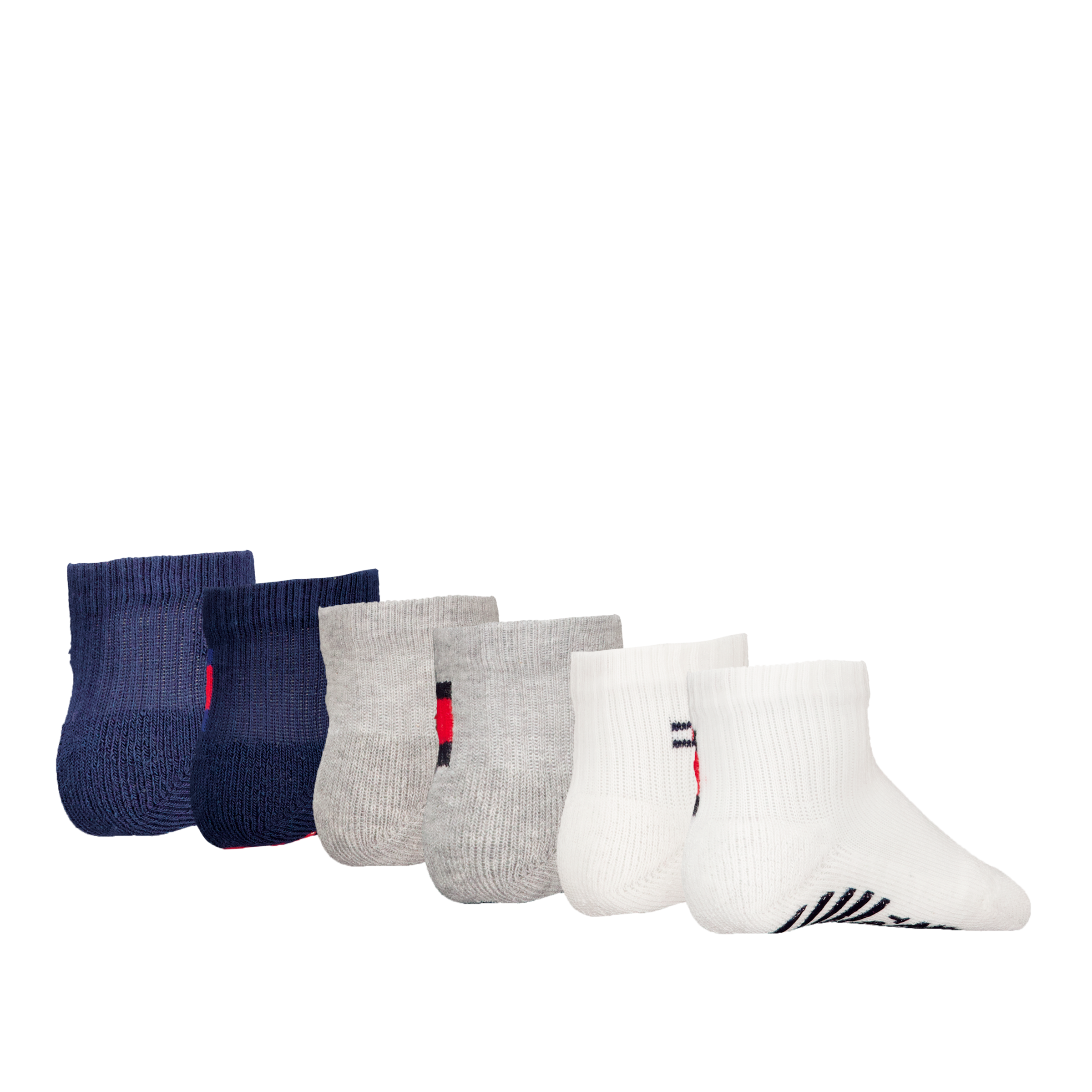 Tommy Hilfiger Socken »TH BABY SOCK 6P FLAG SOCK ECOM« 6 Paar,  ABS Anti-Rutsch am Fuss