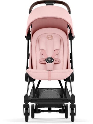 Cybex COYA Trille, Peach Pink/Chrome Dark Brown