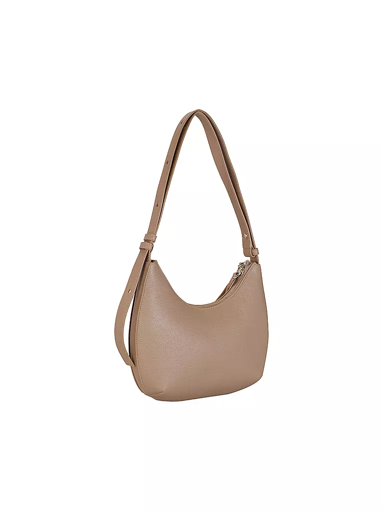FURLA Ledertasche - Schultertasche GOCCIA Small beige