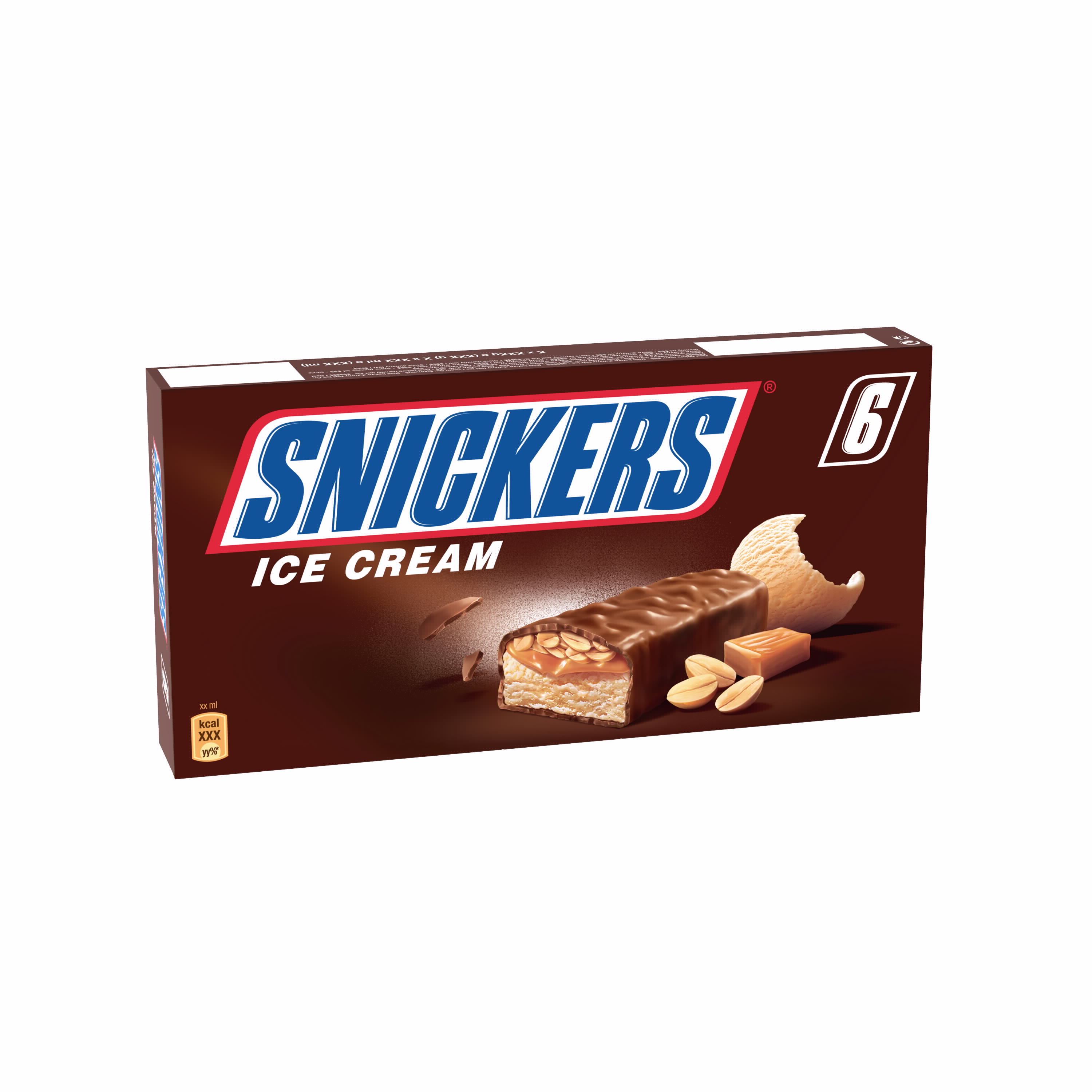 GELADO SNICKERS 6X48G
