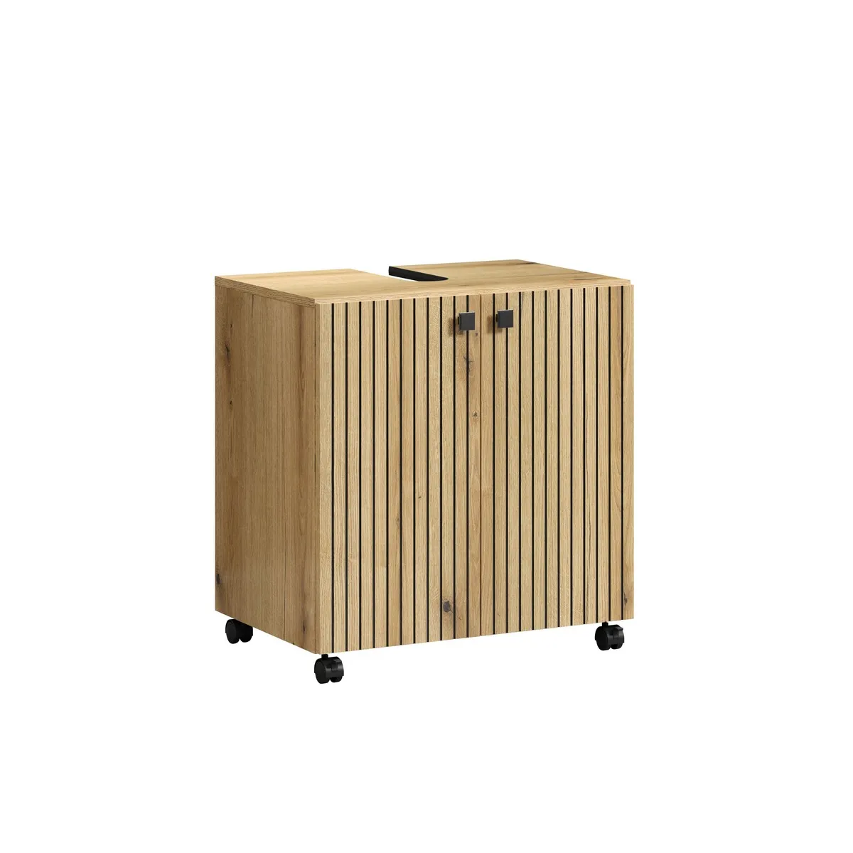 Meuble Sous Lavabo Epikasa - Pure Marron