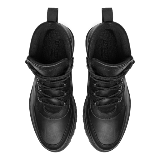 Les Deux Tyler Leather Støvler, Sort, 45