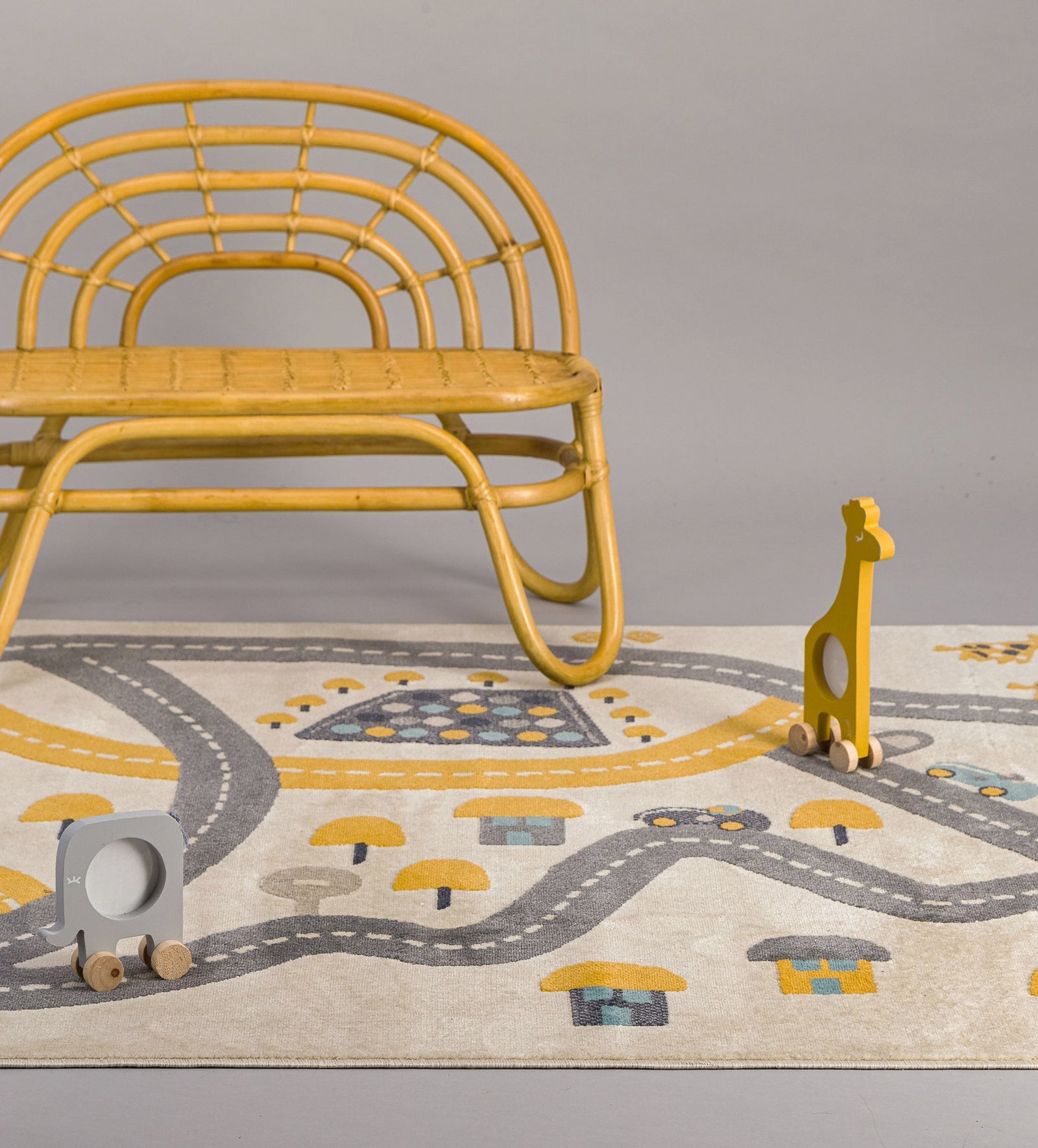 AFK Living vloerkleed Circuit - voor kinderen - veelkleurig