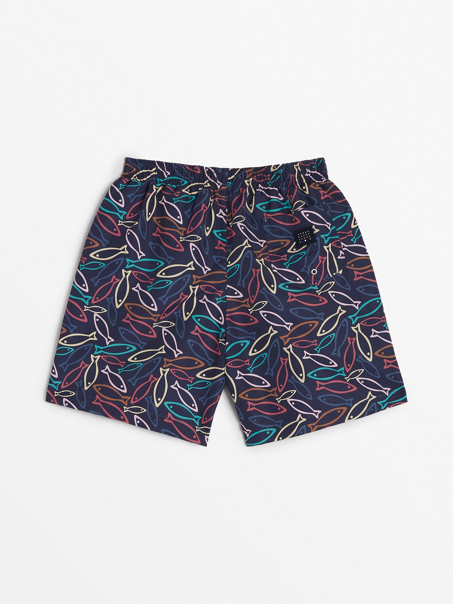 Short de Bain Fabriquée En France Multi Couleur