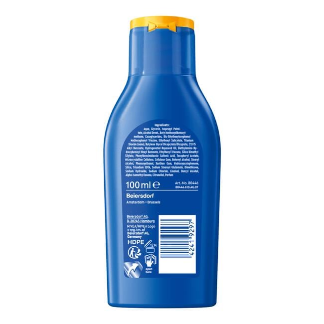 Nivea Sun Protect & Hydrate Travel Size Zonnemelk SPF 50+ 100 ML