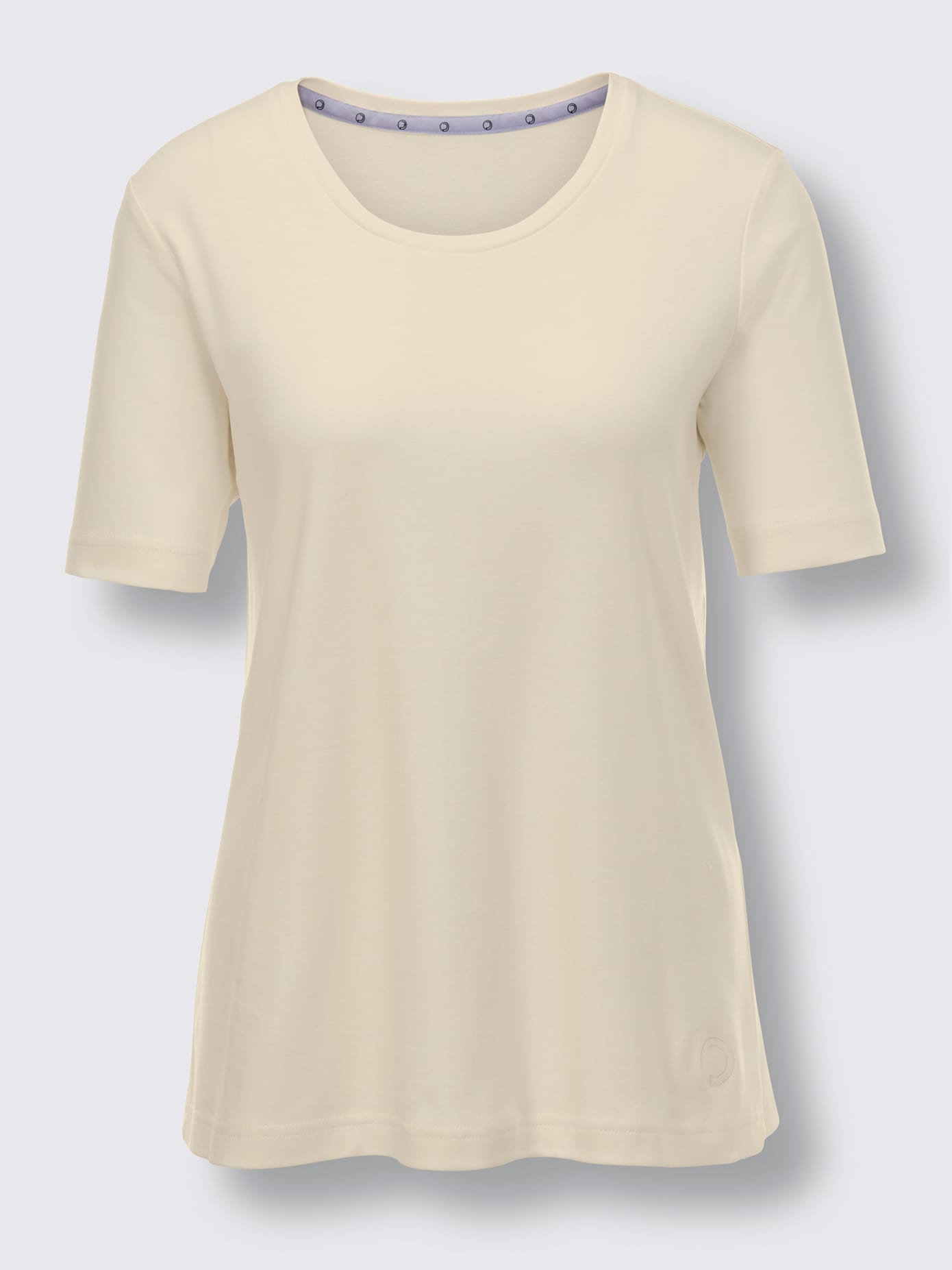T-shirt coton brillance