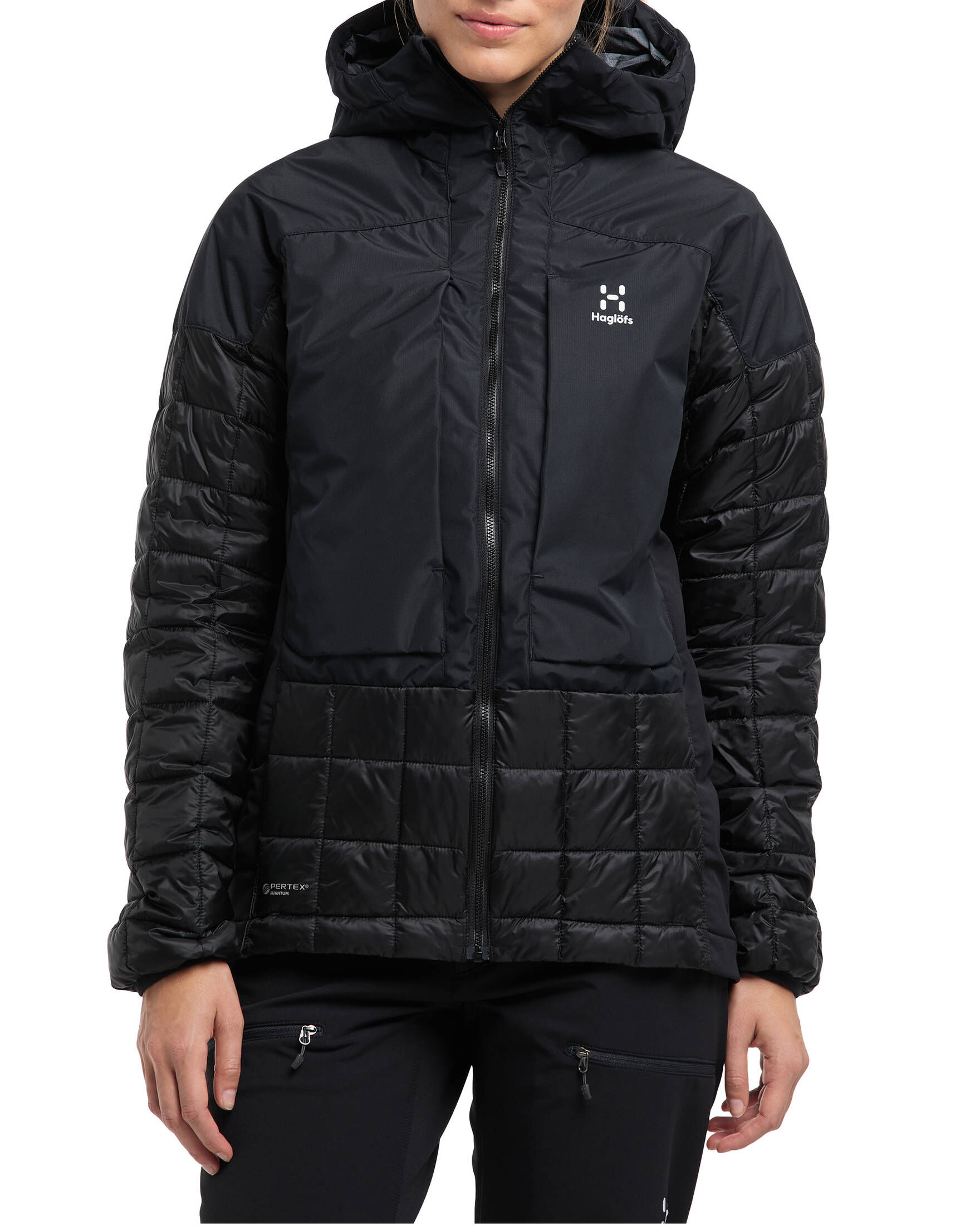Haglöfs| Damen Steppjacke Nordic Mimic Hood