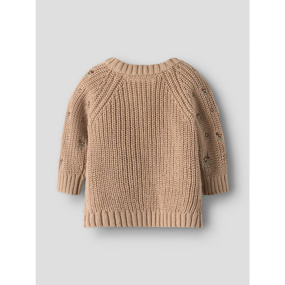 Køb Lil'Atelier Roebuck Nbfemlen Emb Ao Ls Strik Card Lil
