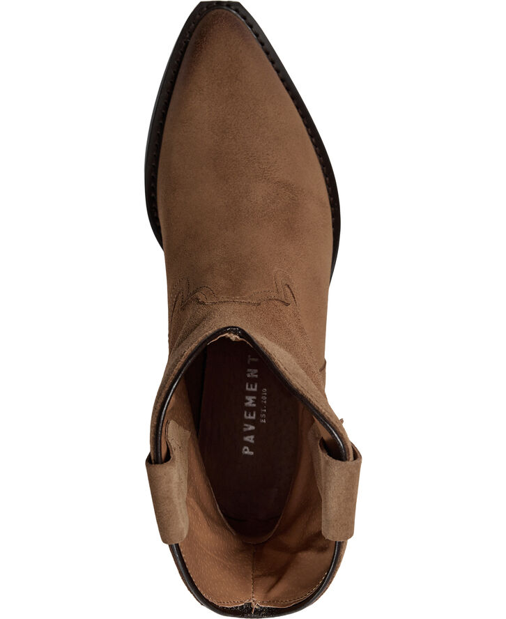 Pavement Jasmin Suede Taupe suede