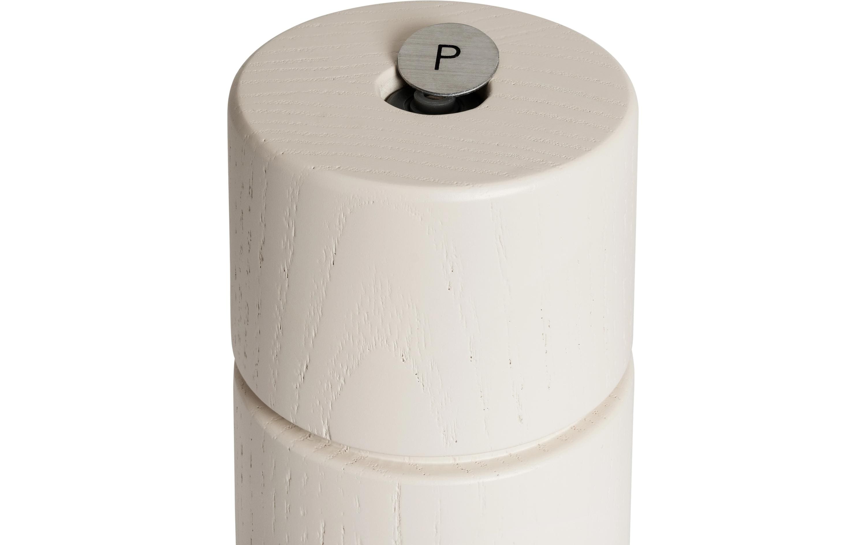 Gewürzmühle Bergen 12 cm, White SandDie Salz- und Pfeffermühle