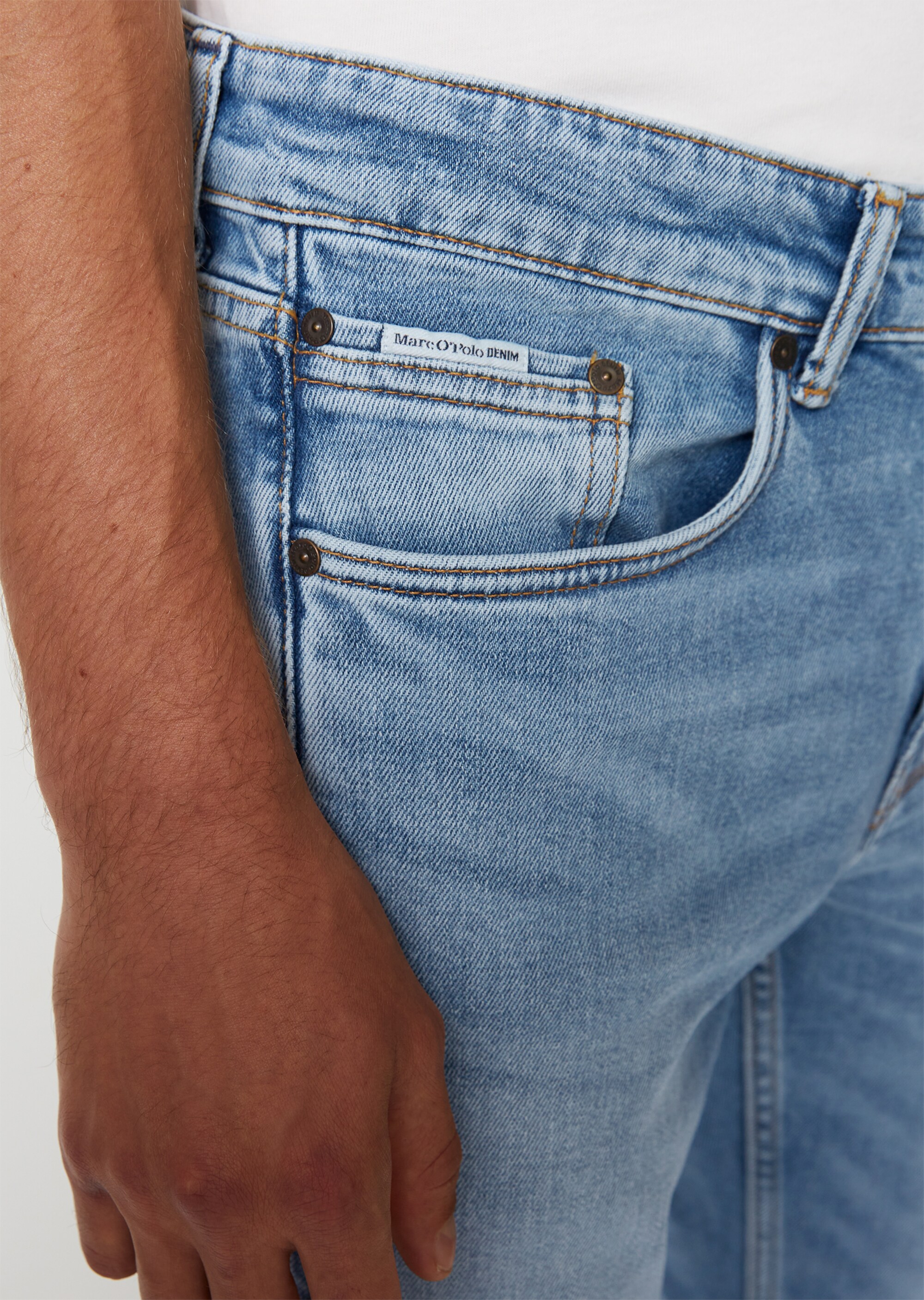 Jeans Modell VIDAR slim aus hochwertigem Bio-Baumwolle-Mix