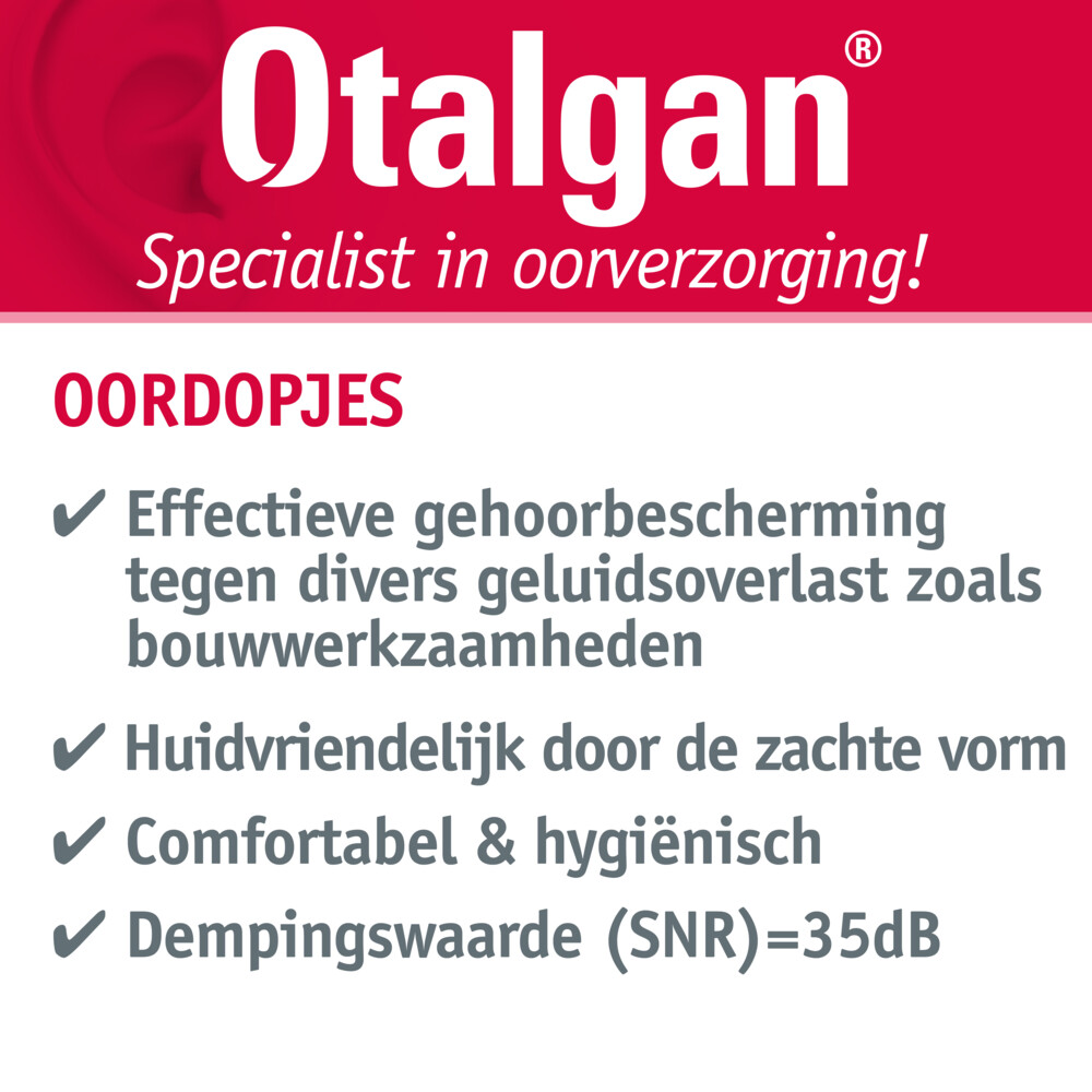 Otalgan Oordopjes Comfort2 paar