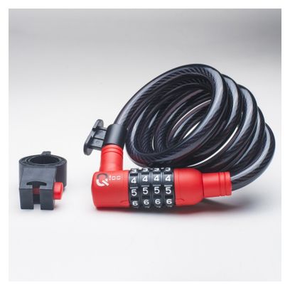 Antivol Câble Qloc Security SPC-12-150 | 12 x 1500 mm   Support