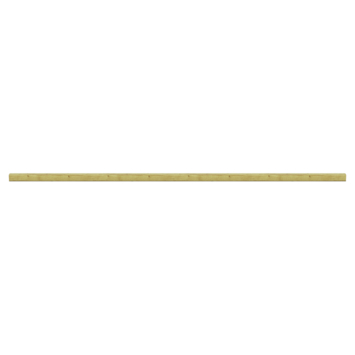 Schaaflat grenenhout ca. 4,4 x 4,4 cm, lengte ca. 210 cm