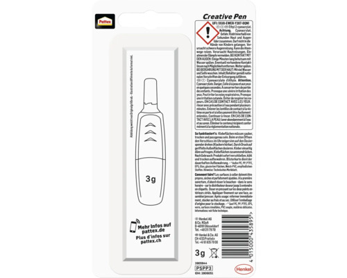 Pattex Creative Pen Superlijm 3 g