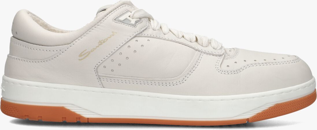 beige santoni lage sneakers 21896