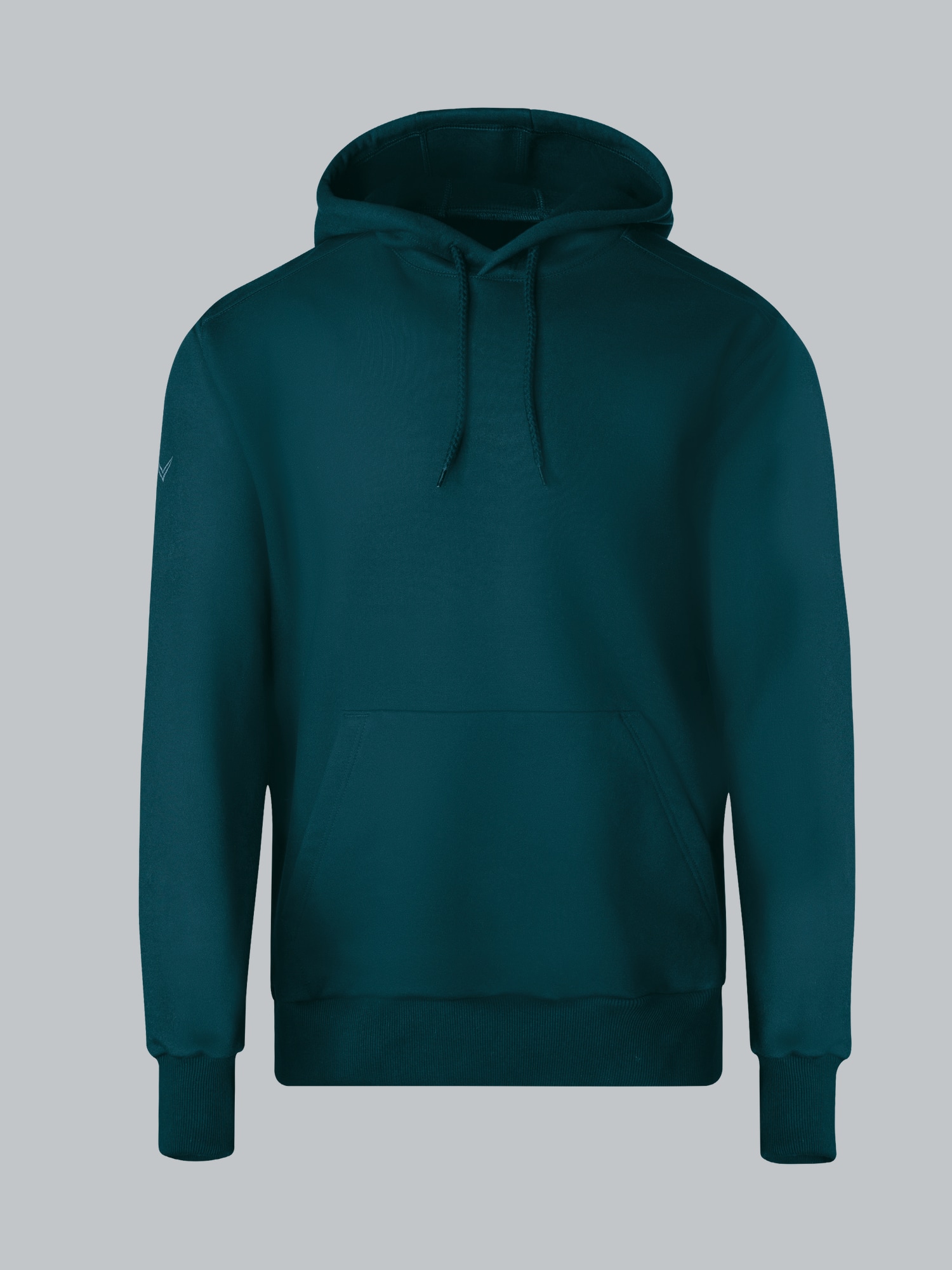 Hoodie aus SweatqualitätSaphir