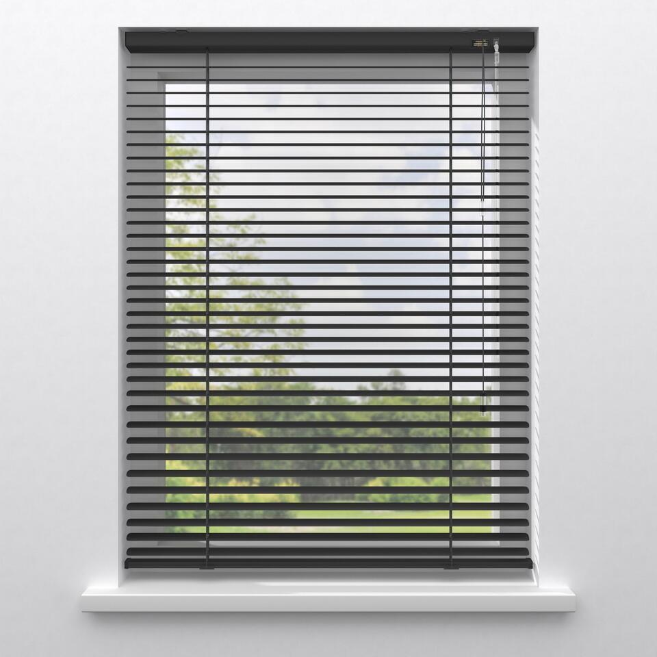 Fenstr Aluminium Jaloezie Alix Zwart 25mm
