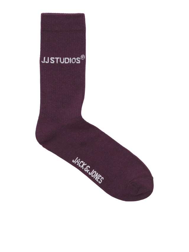 Jack & Jones Freizeitsocken »JACSOHO TENNIS SOCKS 3 PACK NOOS« Packung, 3 Stk. tlg. mit Logostickerei