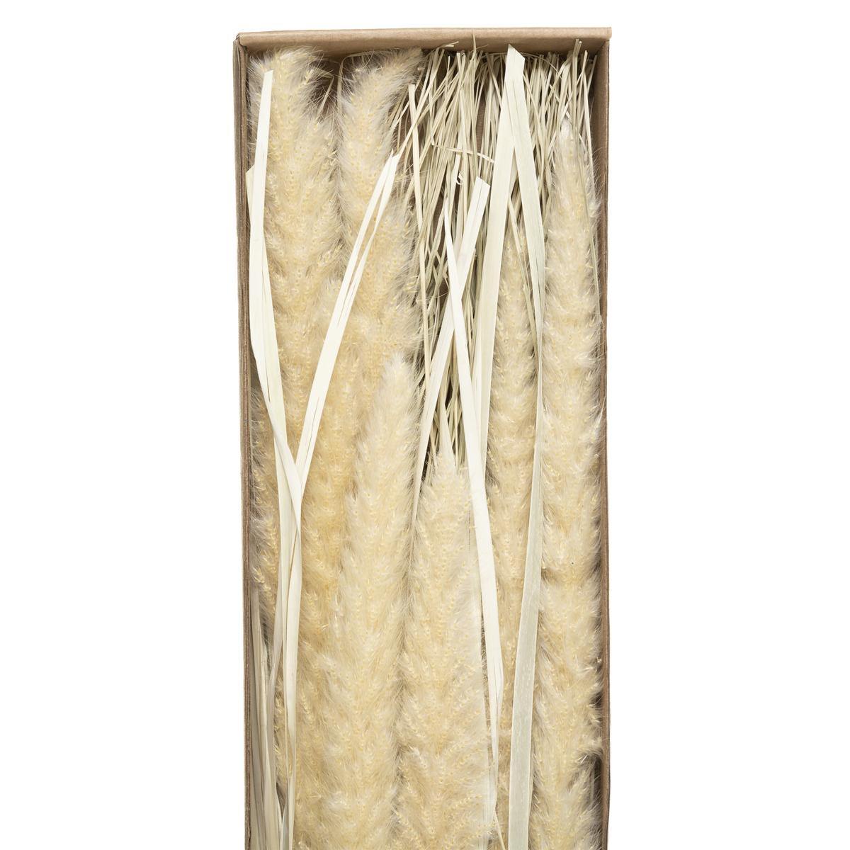 BOUQUET SECHE NATUREL KRAFT H.60CM