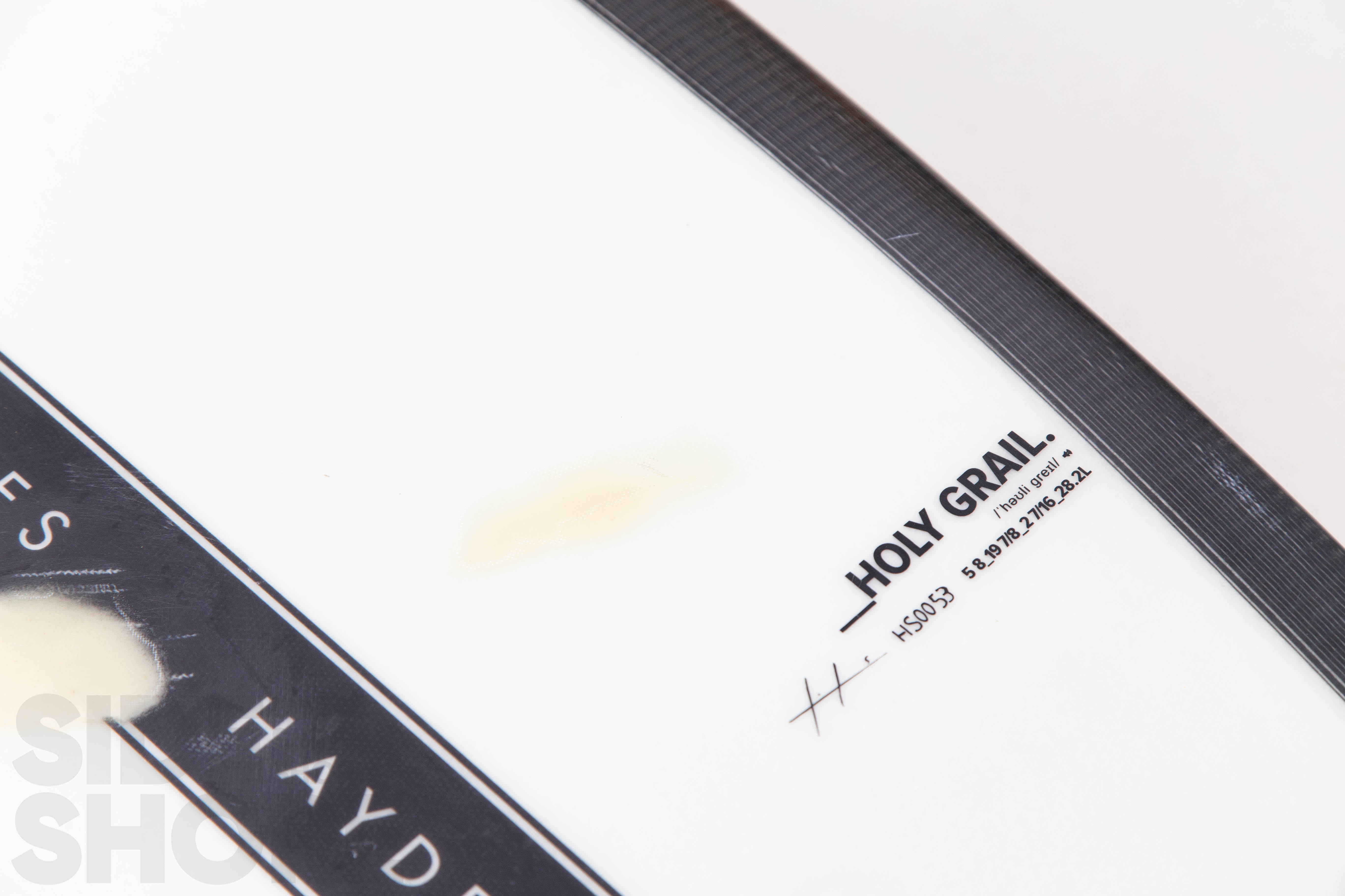 Haydenshapes Holy Grail - FF - 5'8 x 19 7/8