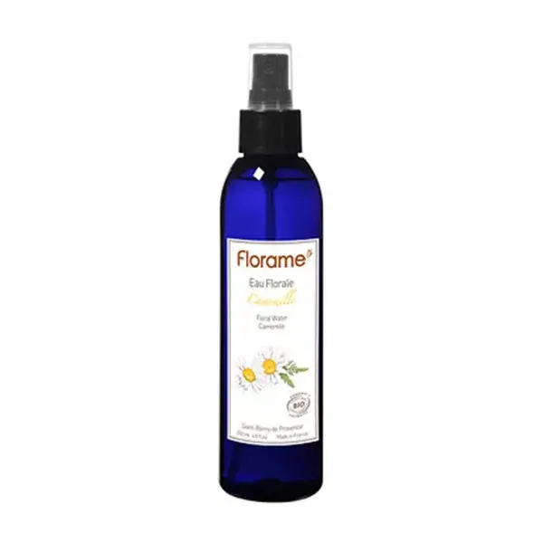 Água Floral Orgânica de Camomila Florame para Aromaterapia 200ml