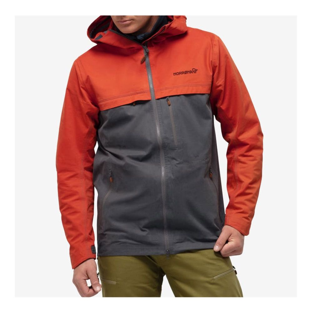 Norrona SVALBARD COTTON - Veste Homme rooibos tea