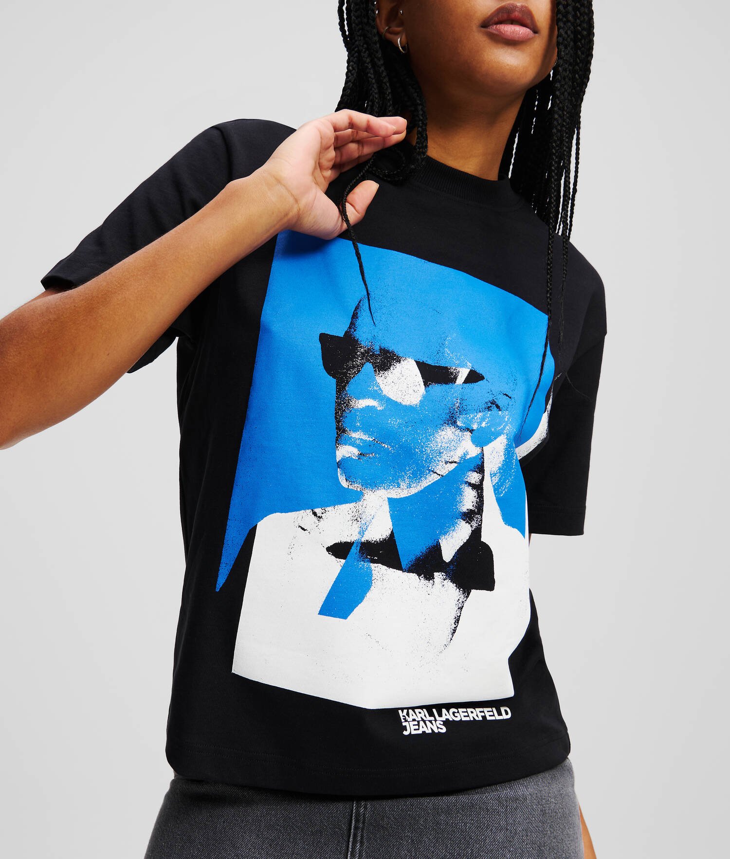 T-SHIRT KARL - Noir