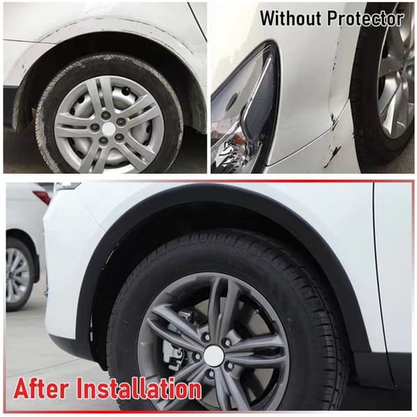 Universal Fender Flares - Bilhjulbuer Splash Guards 1,5m