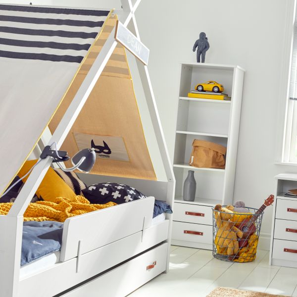 Cool Kids Superhero Tipibed Wit 90 x 200 cm