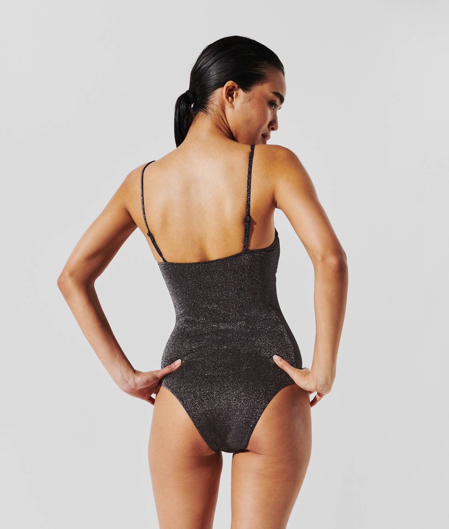 MAILLOT DE BAIN K/SIGNATURE - Noir