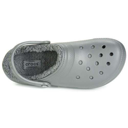 Crocs - CLASSIC LINED CLOG Gris