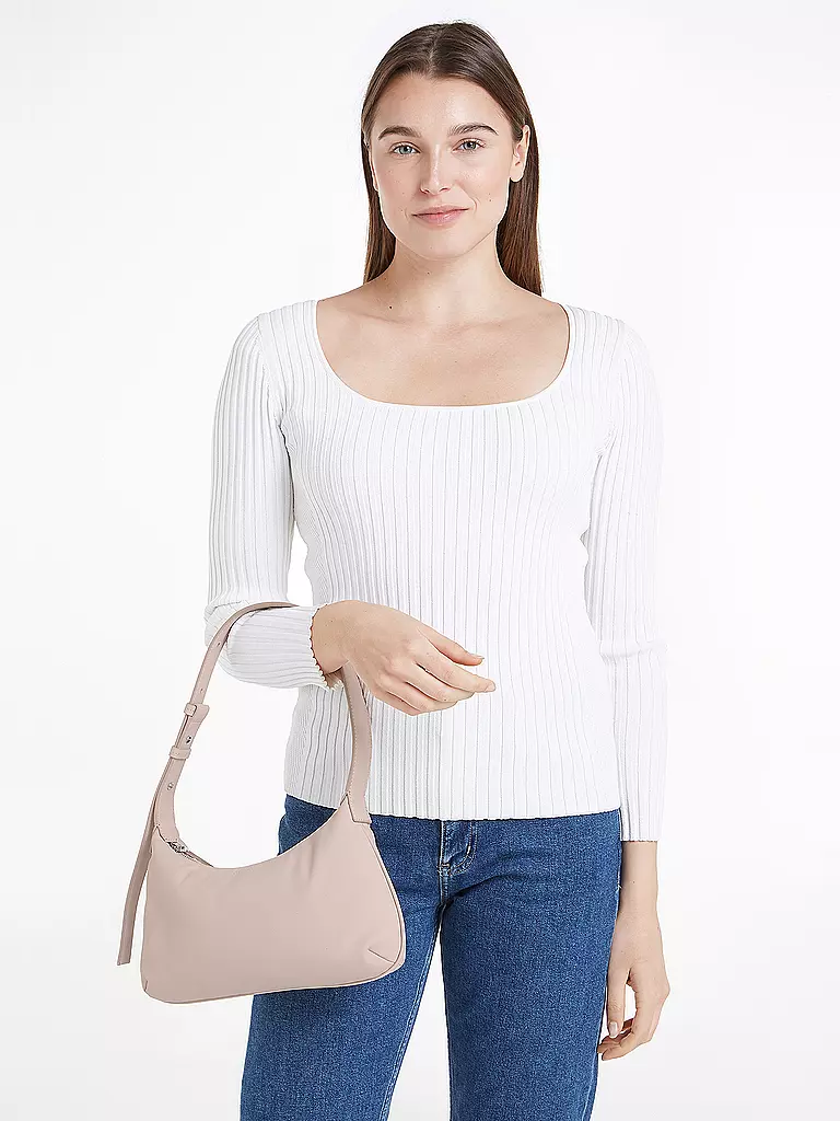 CALVIN KLEIN Tasche - Baguette CALVIN SOFT  rosa