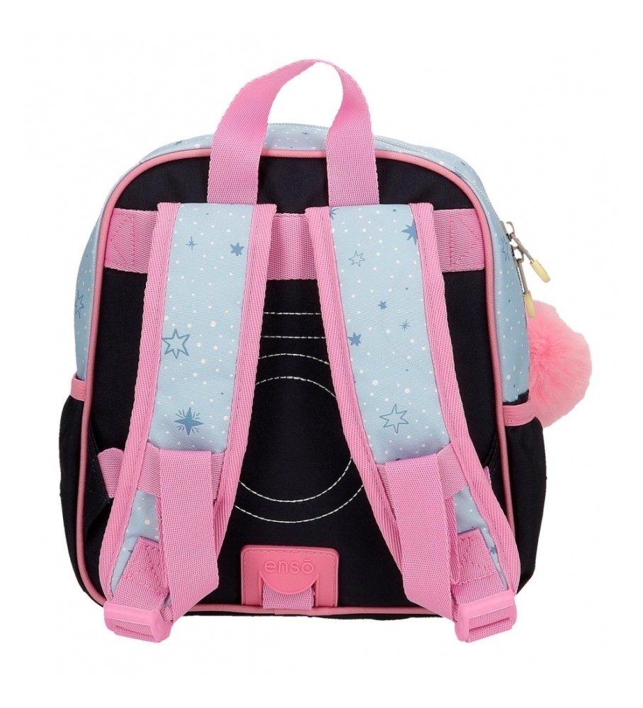 Mochila pequena Enso, Enso, sonhos se tornam realidade, adaptável, multicolorida