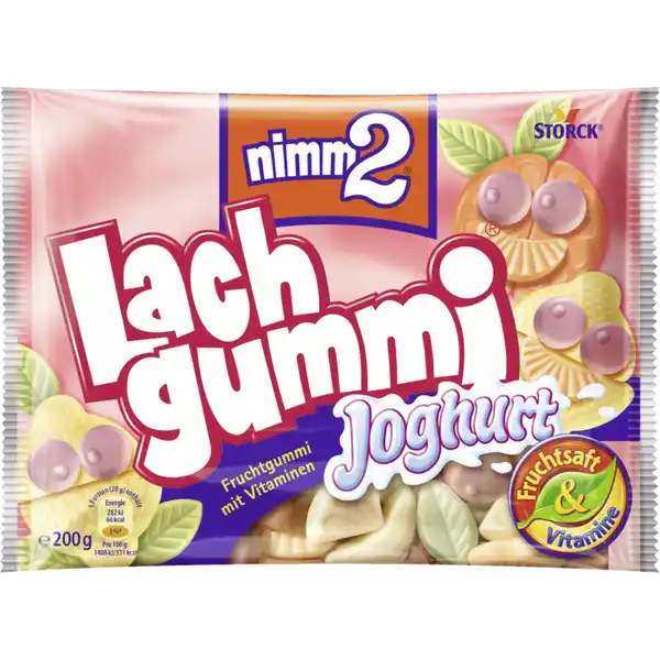 Lachgummi Joghurt