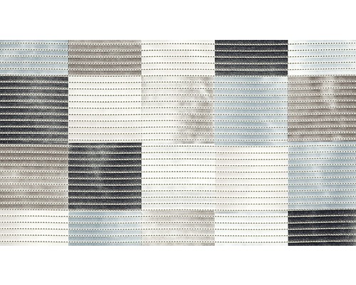 Antislipmat, zachte schuimmat, geruit grijs, 80x50 cm