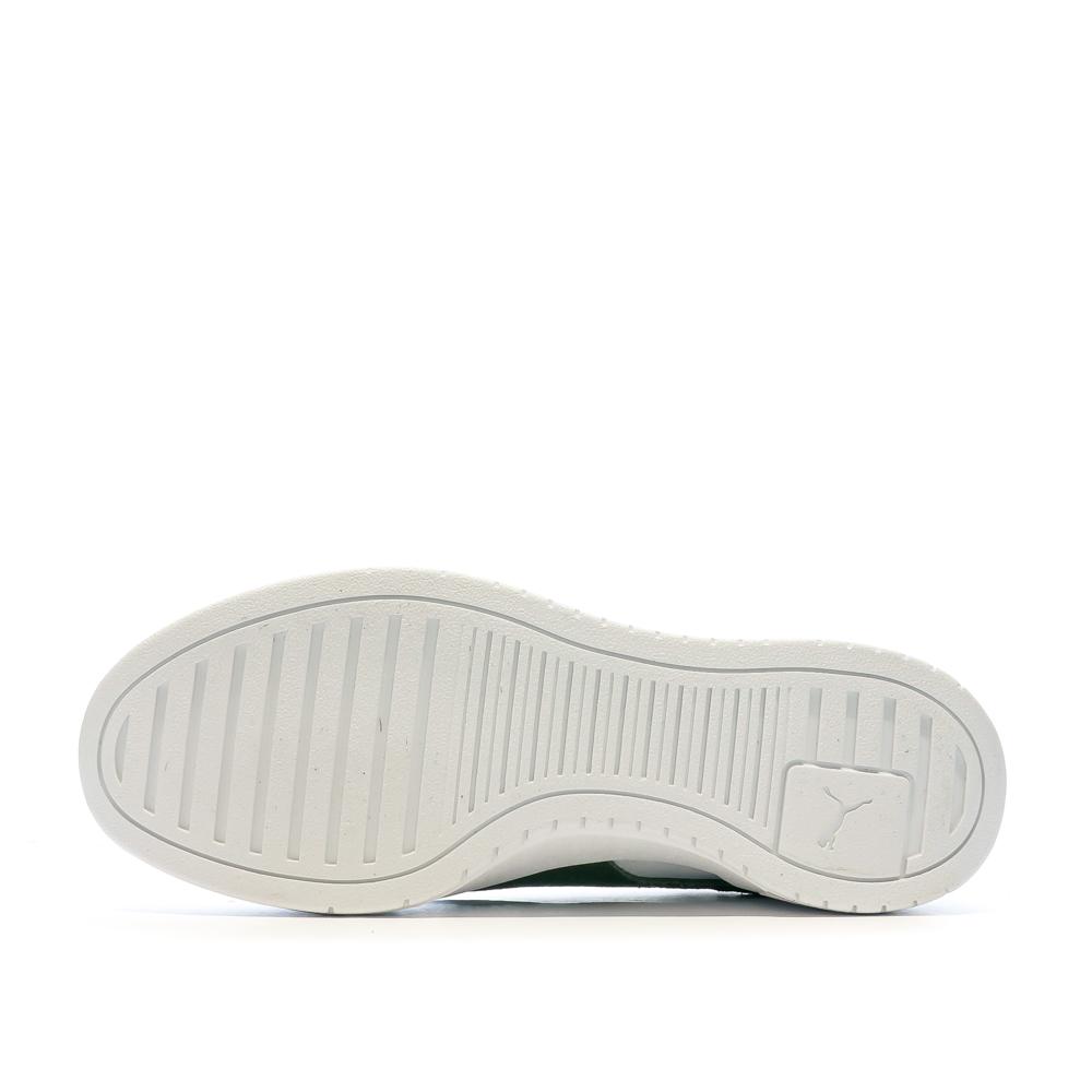 Puma Baskets Blanches/Kaki Homme Puma Pro Classic
