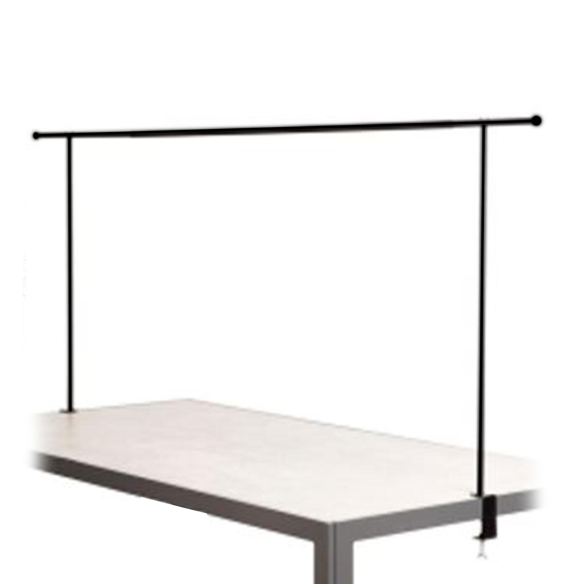 BARRE DECO DE TABLE AJUSTBLE NOIR