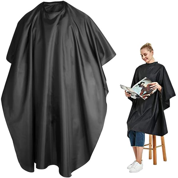 Frisörkappe universal shearling cape