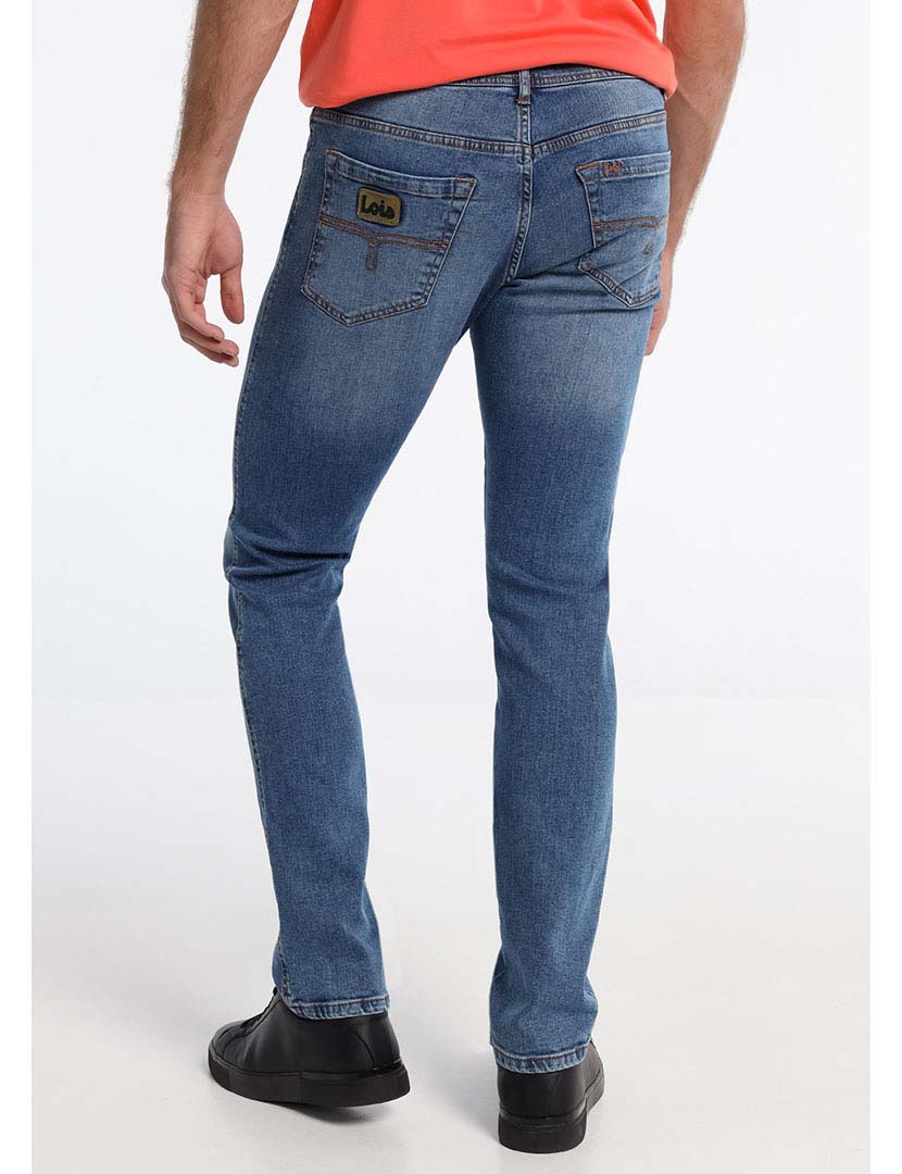 Men's Regular Fit Denim Trousers Blue