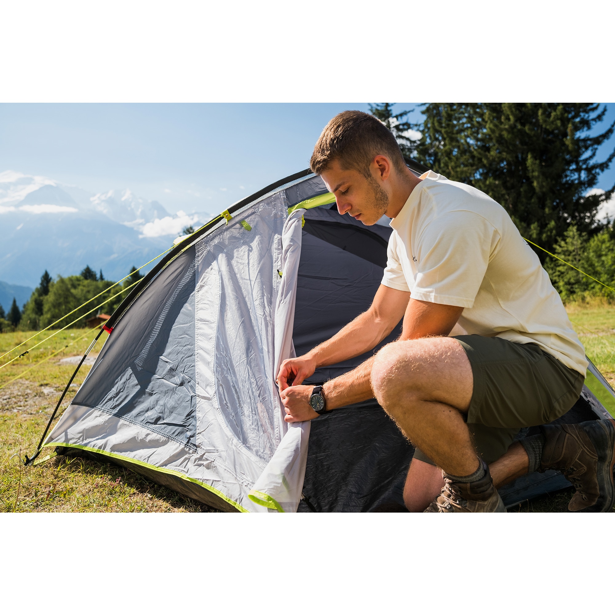 Coleman Zelt 3-Personen-Kuppelzelt Darwin 3 Plus