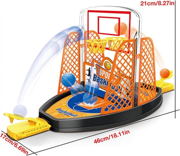 Basketballspill for to