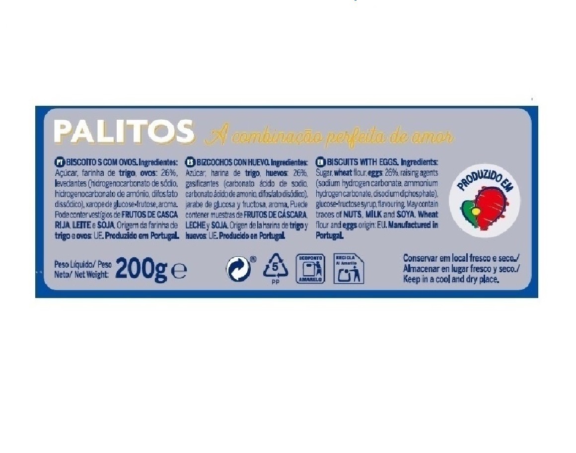 PALITOS DANCAKE 200G