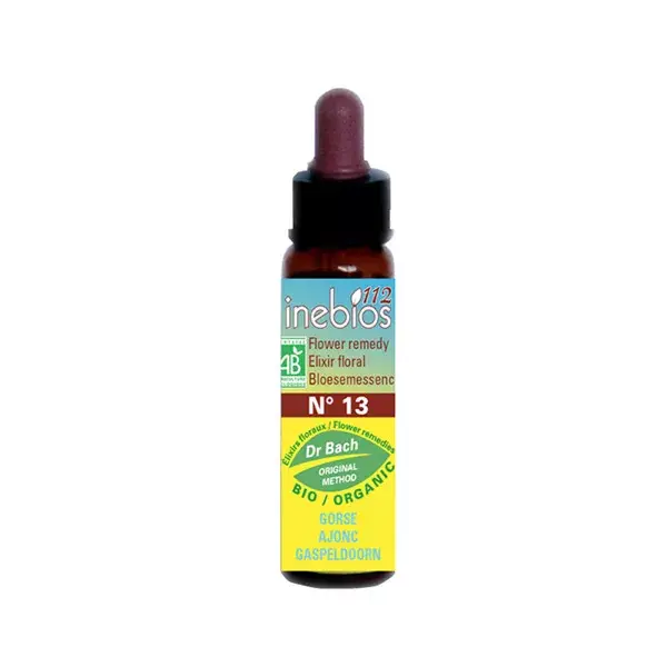 Inebios Bach Flower nº 13 Gorse - Gorse Orgânico 10ml