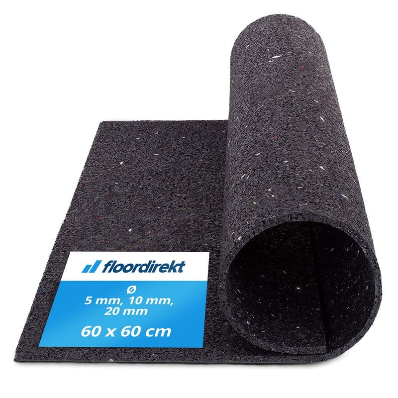 Antivibratiemat, antislip onderkant, 3 mm dik, 90 x 100 cm