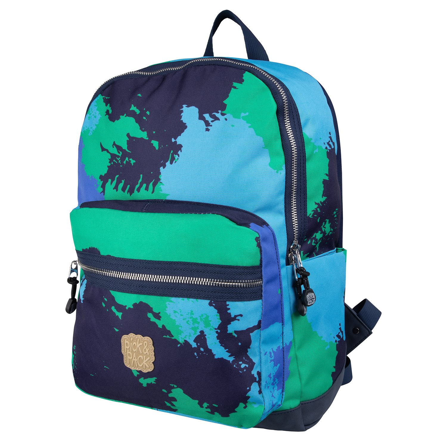 Pick & Pack Faded Camo Backpack L blue