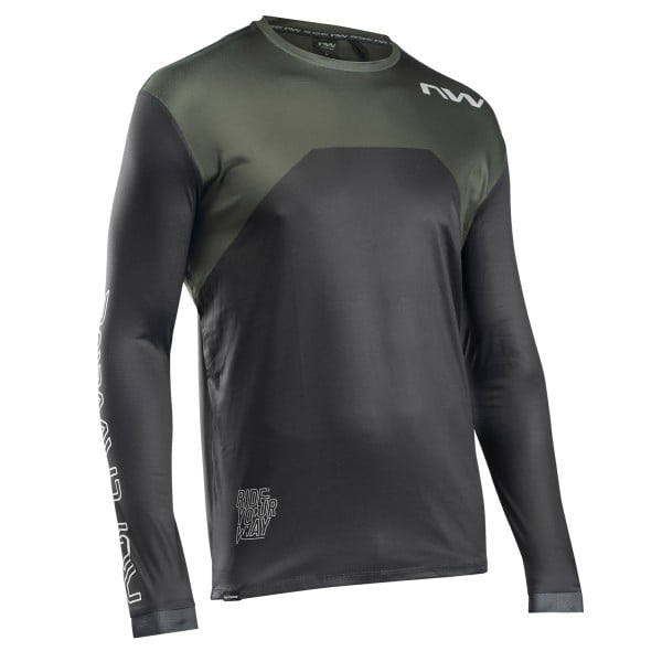 Northwave Sharp Cykeltrøje Sort/Grøn